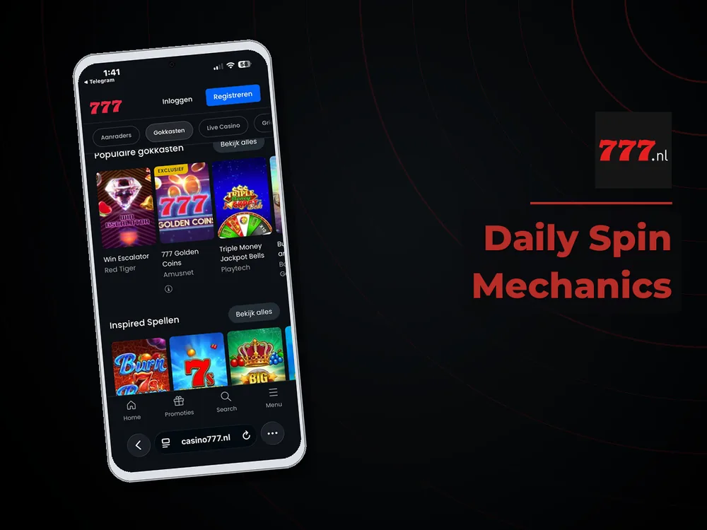 777 Casino Nl - Daily Spin Mechanics