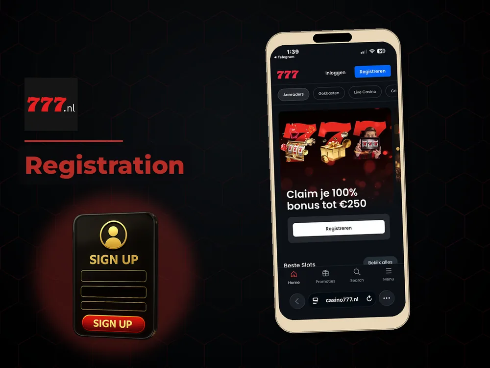 777 Casino Nl - Registration