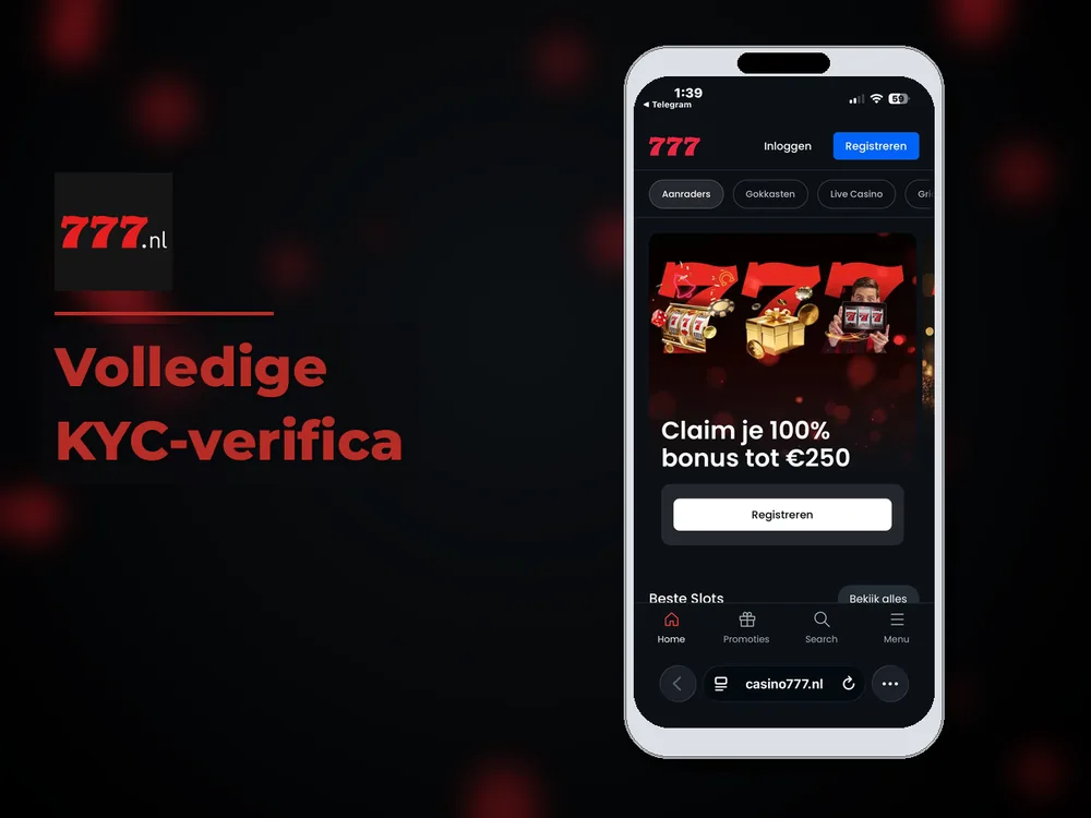 777 Casino Nl - Volledige KYC-verifica