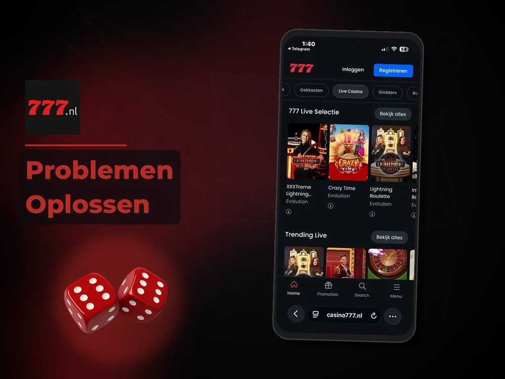 777 Casino Nl - Problemen Oplossen