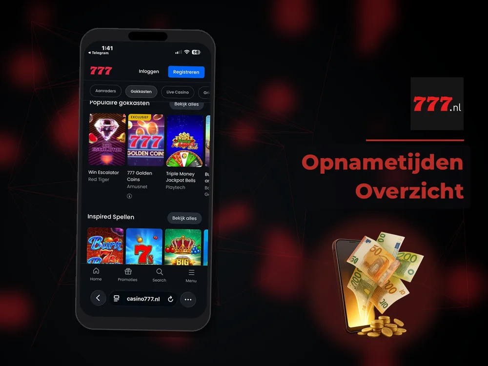 777 Casino Nl - Opnametijden Overzicht