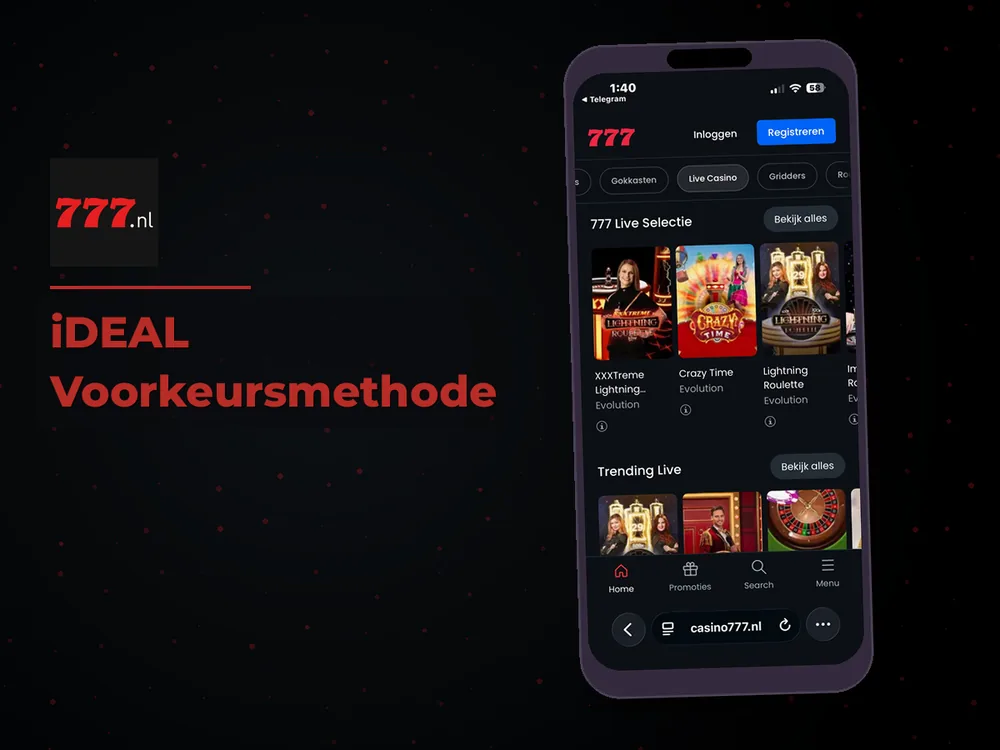777 Casino Nl - iDEAL Voorkeursmethode