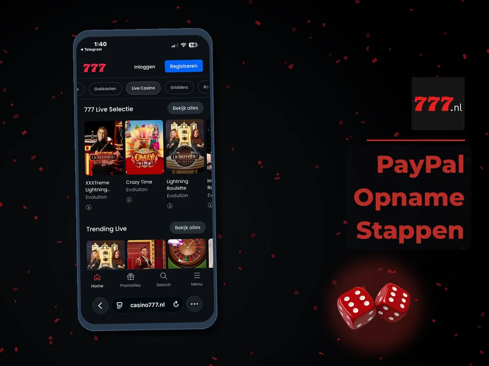 777 Casino Nl - PayPal Opname Stappen