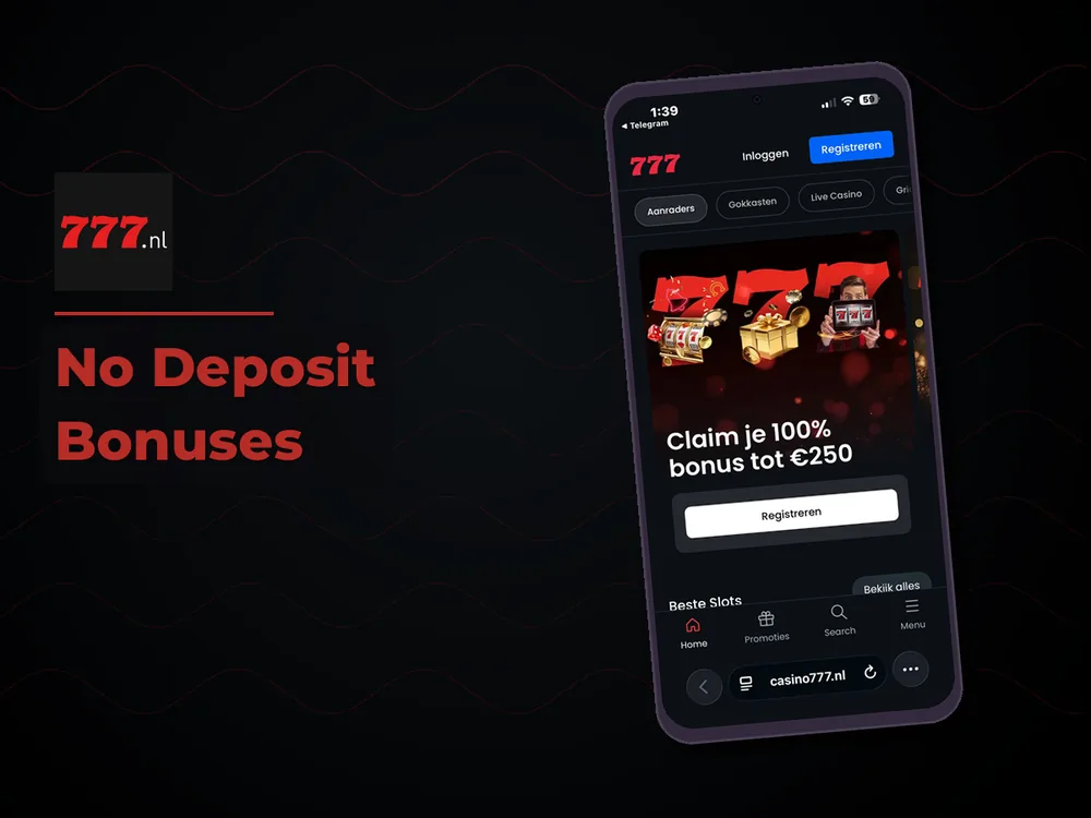 777 Casino Nl - No Deposit Bonuses