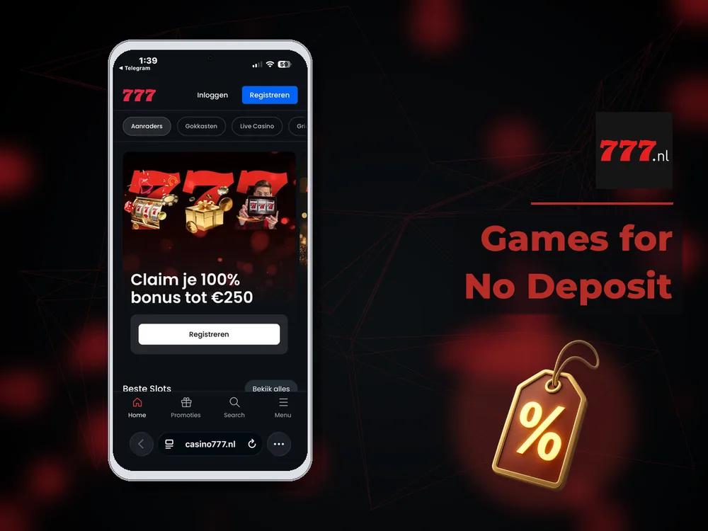 777 Casino Nl - Games for No Deposit