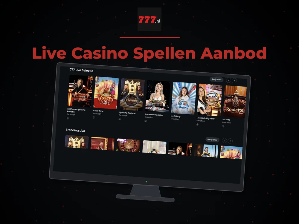 777 Casino Nl - Live Casino Spellen Aanbod