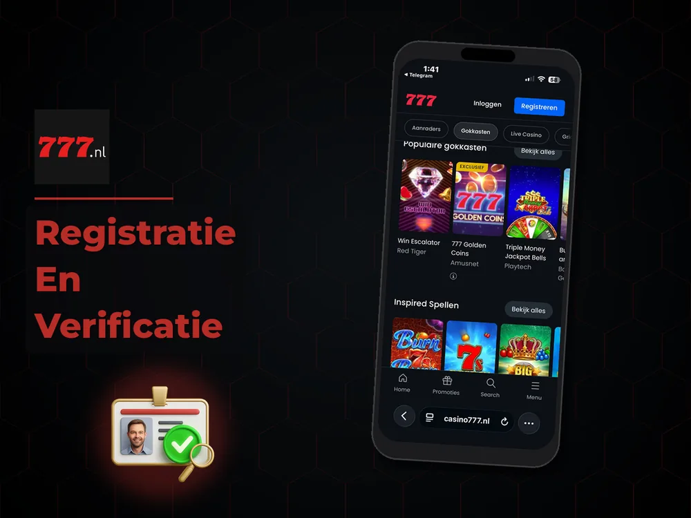 777 Casino Nl - Registratie En Verificatie