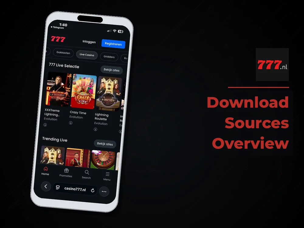 777 Casino Nl - Download Sources Overview