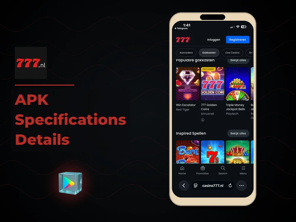 777 Casino Nl - APK Specifications Details