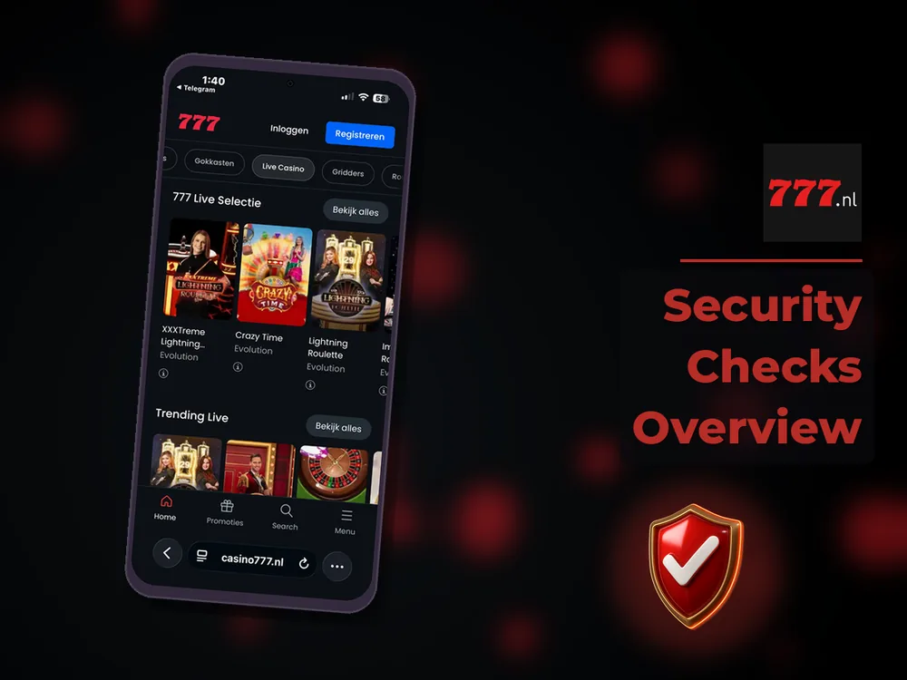 777 Casino Nl - Security Checks Overview