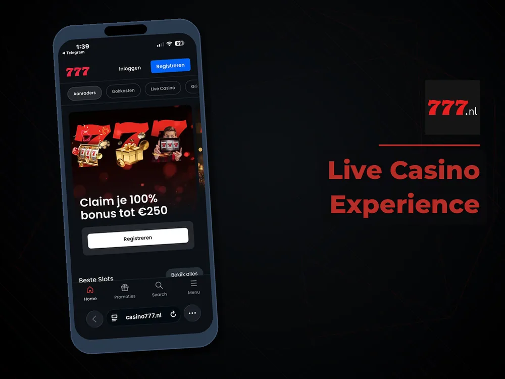 777 Casino Nl - Live Casino Experience
