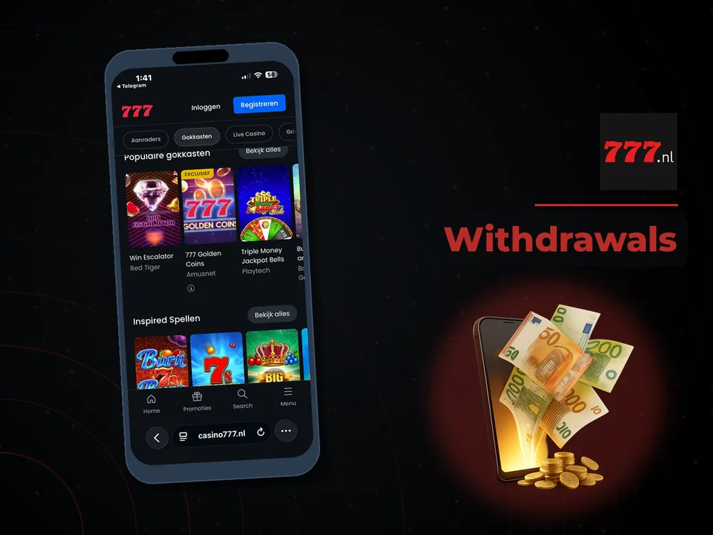 777 Casino Nl - Withdrawals