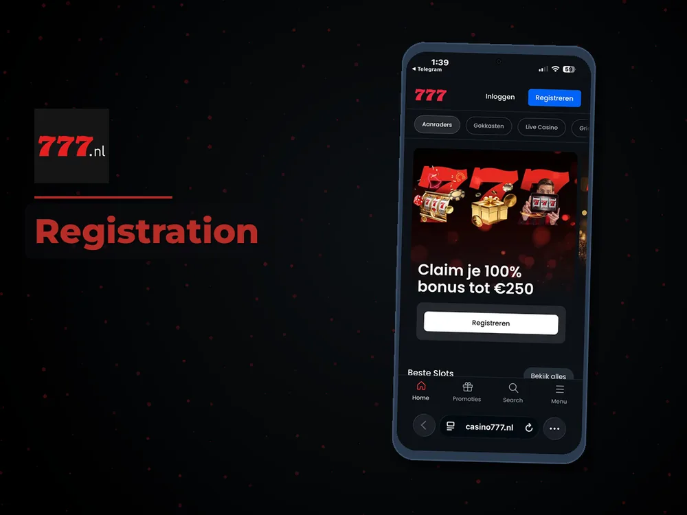 777 Casino Nl - Registration