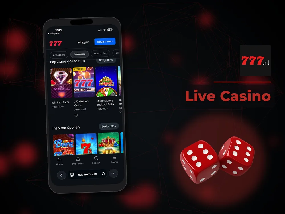 777 Casino Nl - Live Casino