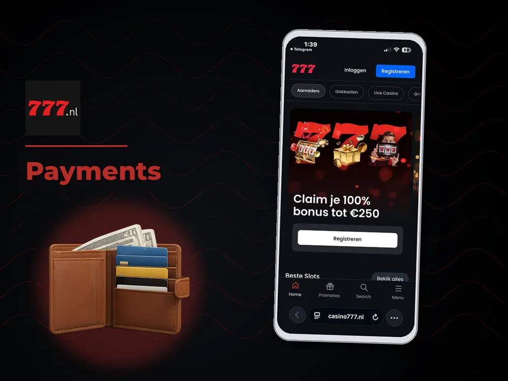 777 Casino Nl - Payments