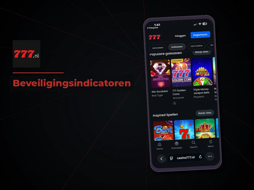777 Casino Nl - Beveiligingsindicatoren