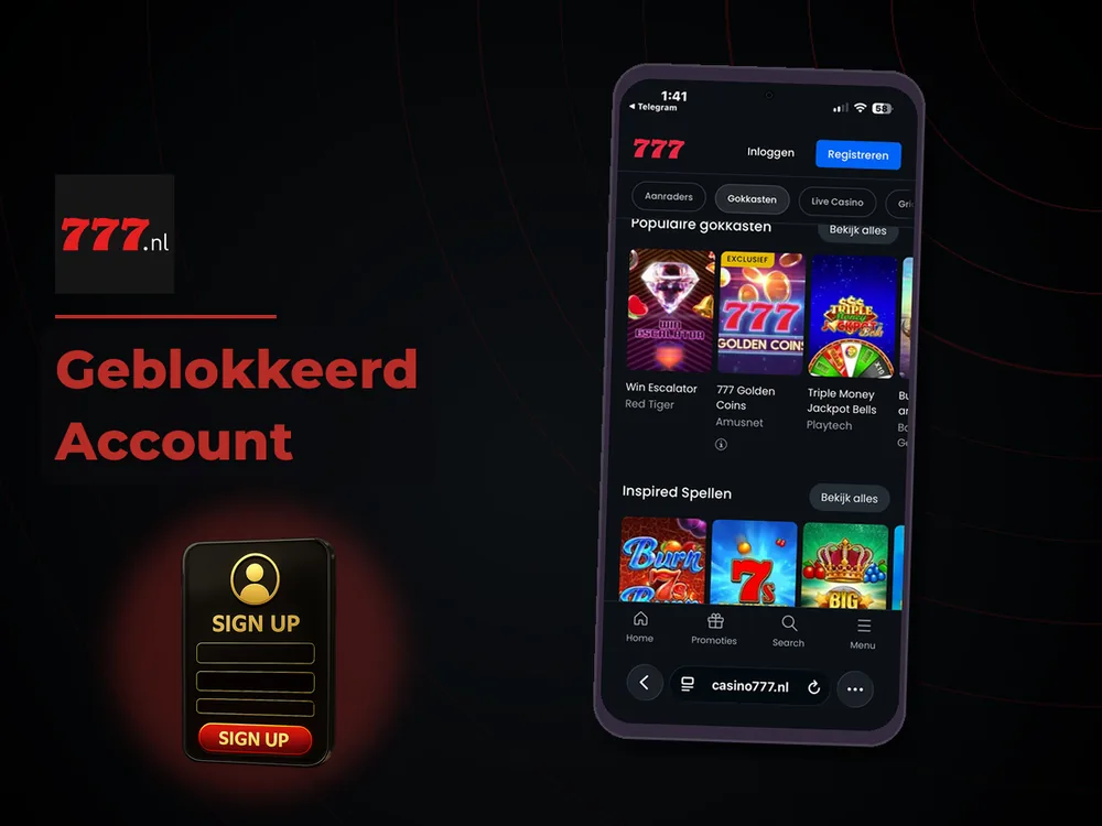 777 Casino Nl - Geblokkeerd Account