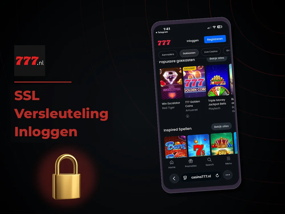 777 Casino Nl - SSL Versleuteling Inloggen